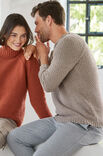 Lana Grossa PULL HOMME RAGLAN Cool Wool Mélange
