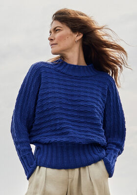 PULL CHAUVE-SOURIS Cool Wool Big de Lana Grossa
