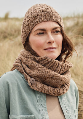 ÉCHARPE TUBE Landlust Soft Tweed 180 & Cool Wool Lace de Lana Grossa