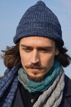 Lana Grossa BONNET EN MOTIF CÔTELÉ Cool Wool Vintage