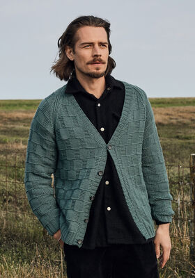GILET RAGLAN HOMME Cool Wool Big de Lana Grossa