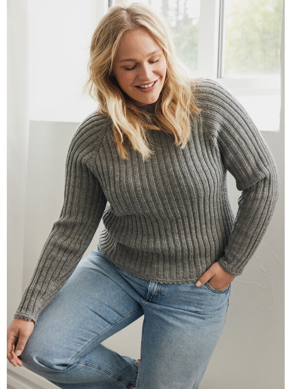 Lana Grossa PULL RAGLAN Merino Uno