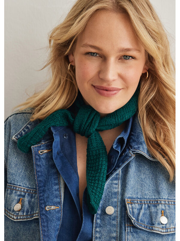 Lana Grossa CHÂLE Cool Wool Lace