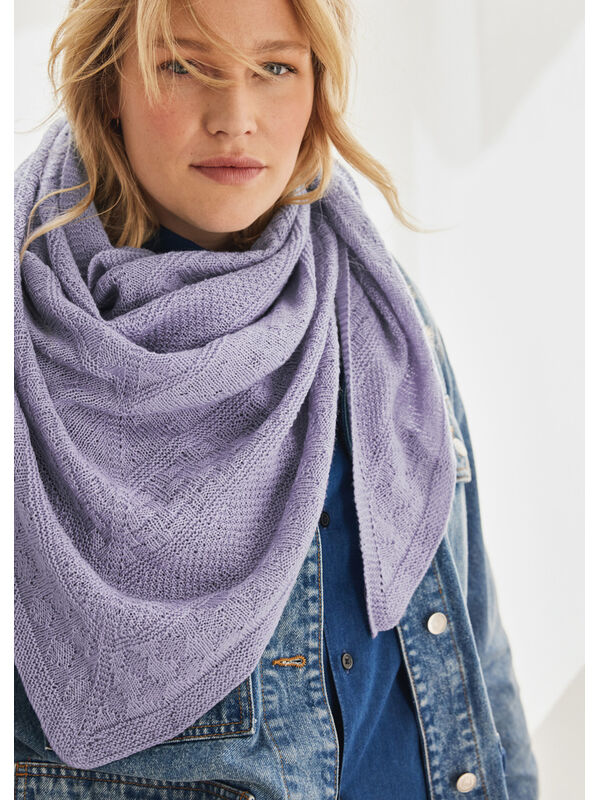 Lana Grossa CHÂLE Cool Wool Lace