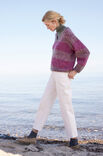 Lana Grossa PULL EN V · Cool Wool Vintage & Silkhair