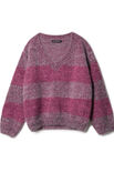 Lana Grossa PULL EN V · Cool Wool Vintage & Silkhair