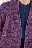 Lana Grossa GILET COURT TOP-DOWN Vintage Superchunky