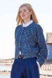Lana Grossa GILET EN FAUSSES CÔTES ANGLAISES Cool Wool Print