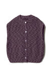 Lana Grossa GILET EN FAUSSES CÔTES ANGLAISES Cool Wool Vintage