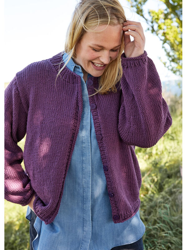 Lana Grossa GILET SURDIMENSIONNÉE TOP-DOWN Cool Wool Superbig