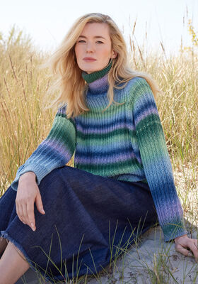 TOP-DOWN PULL Cool Wool Big Color de Lana Grossa