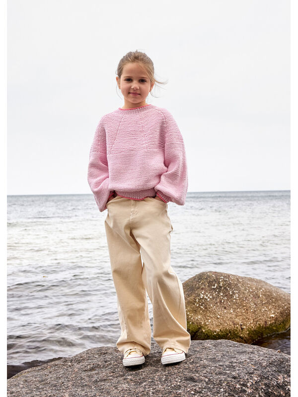 Lana Grossa TOP-DOWN PULL ENFANT Cool Wool Big