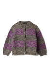 Lana Grossa GILET ENFANT À BLOCS DE RAYURES TOP-DOWN Vintage Chunky