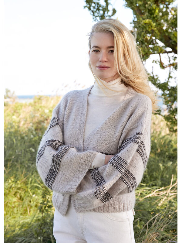 Lana Grossa GILET Silkhair, Cool Wool & Merino Superiore
