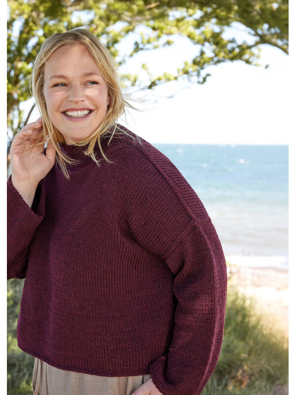 Lana Grossa PULL SURDIMENSIONNÉ Cool Wool Superbig Mélange