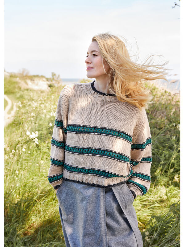 Lana Grossa PULL SURDIMENSIONNÉ Cool Wool Superbig Mélange
