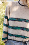 Lana Grossa PULL SURDIMENSIONNÉ Cool Wool Superbig Mélange