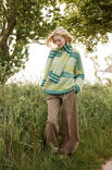 Lana Grossa PULL SURDIMENSIONNÉ Cool Wool Lace & Silkhair