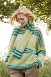 Lana Grossa PULL SURDIMENSIONNÉ Cool Wool Lace & Silkhair