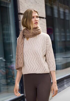 PULL Natural Lama Fine de Lana Grossa