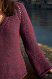 Lana Grossa PULL AVEC UNE ENCOLURE EN V Winter Softness & Silkhair