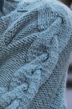 Lana Grossa PULL RAGLAN AVEC DES TORSADES Alta Moda Alpaca