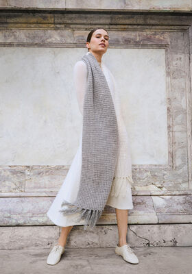 ÉCHARPE Cashmere 16 Fine & Setasuri de Lana Grossa