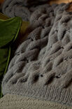 Lana Grossa PULL EN MOTIF TORSADÉ Nebbia