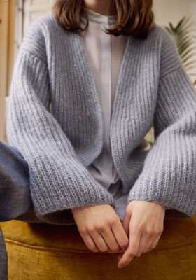 CARDIGAN Superkid Seta de Lana Grossa