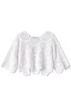 Lana Grossa PULL COURT AVEC MANCHES 3/4 Promessa