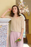 Lana Grossa PULL POLO Setasuri Pearls