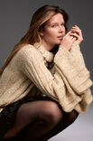 Lana Grossa PULL AVEC UN COL ÉCHARPE TUBE Setasuri & Glamour