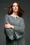 Lana Grossa MANTEAU AU CROCHET Nebbia & Brillino