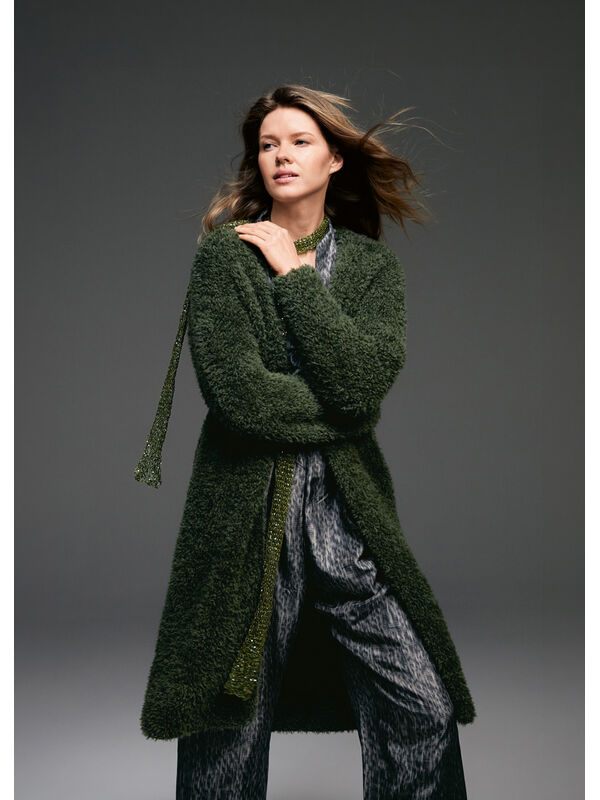 Lana Grossa MANTEAU Pelliccia