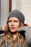 Lana Grossa BONNET EN MOTIF QUADRILLÉ Filo di Gio & Glamour