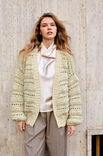 Lana Grossa GILET EN MÉLANGE DE FILS Alta Moda Alpaca, Orsetto & Chiaro