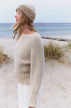Lana Grossa RAGLAN CÔTELÉ TOP-DOWN Setasuri