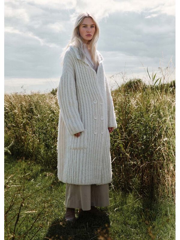 Lana Grossa MANTEAU Alta Moda Alpaca & Natural Alpaca Lungo