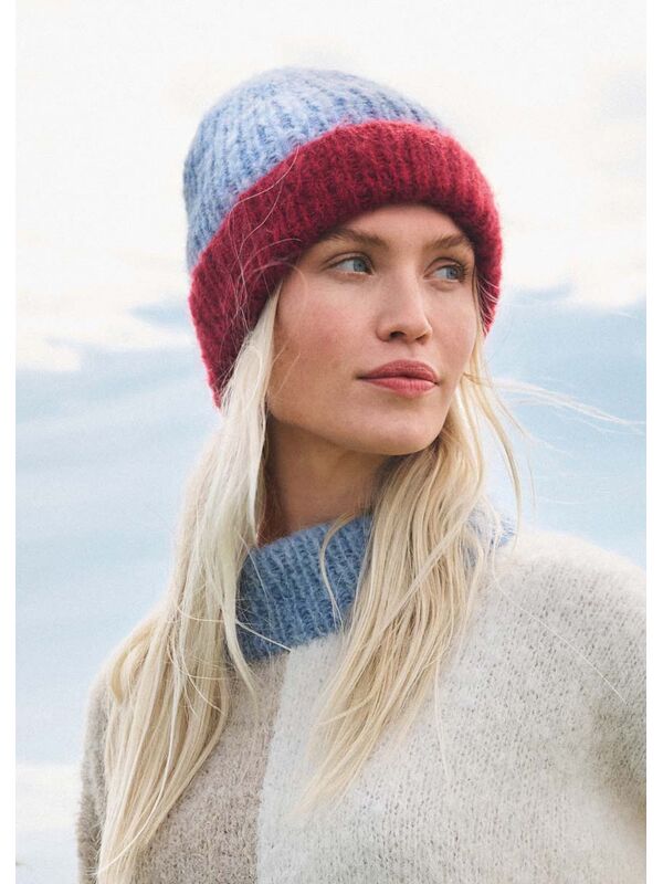 Lana Grossa BONNET Natural Alpaca Lungo & Ecopuno