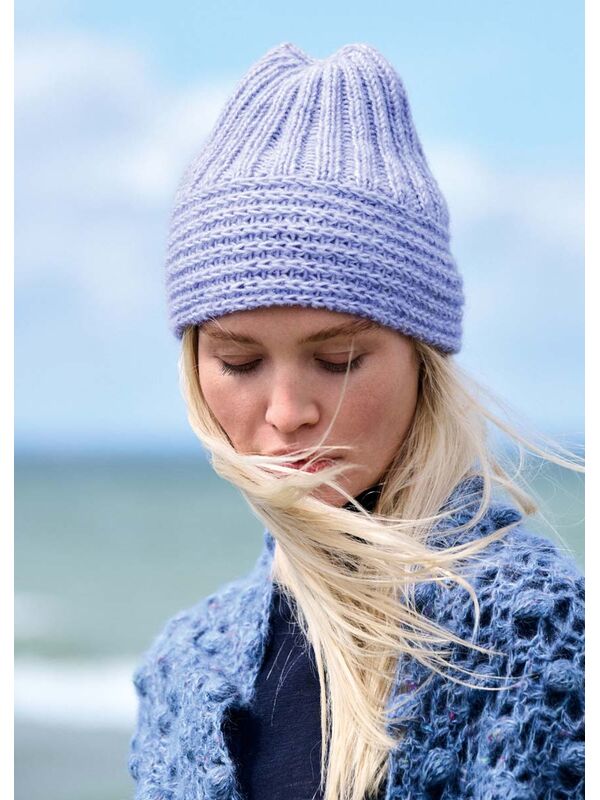 Lana Grossa BONNET Natural Alpaca Pelo
