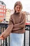 Lana Grossa PULL CÔTELÉ Natural Alpaca Pelo