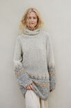 Lana Grossa PULL RAGLAN Natural Alpaca Pelo & Orsetto