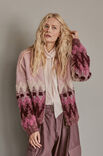 Lana Grossa GILET EN MOTIF JACQUARD Natural Alpaca Pelo, Silkhair & Orsetto