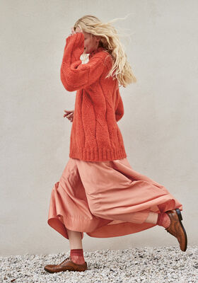 PULL SURDIMENSIONNÉ Mohair di Gio de Lana Grossa