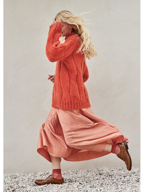 Lana Grossa PULL SURDIMENSIONNÉ Mohair di Gio