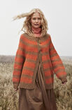 Lana Grossa CARDIGAN AVEC UN EMPIÈCEMENT ROND Nebbia
