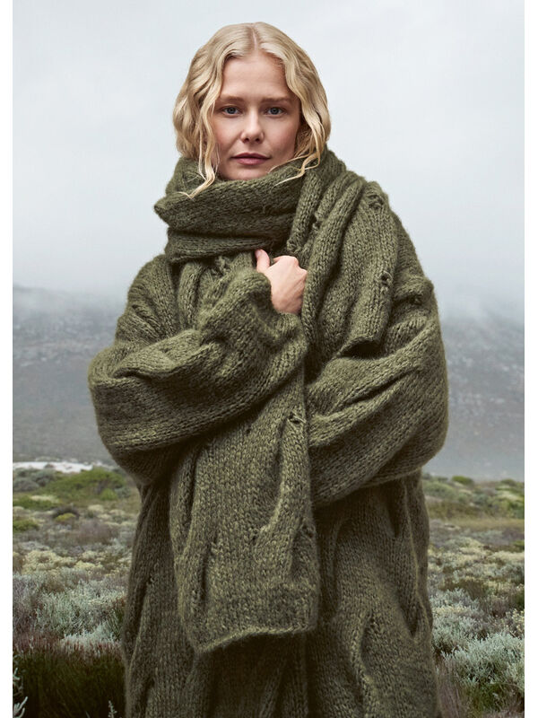 Lana Grossa ÉCHARPE Mohair di Gio