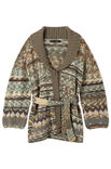 Lana Grossa VESTE À COL CHÂLE Landlust Naturwolle & Landlust Naturwolle Print