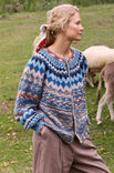 Lana Grossa VESTE À EMPIÈCEMENT CIRCULAIRE Landlust Naturwolle & Landlust Naturwolle Print