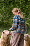 Lana Grossa VESTE À EMPIÈCEMENT CIRCULAIRE Landlust Naturwolle & Landlust Naturwolle Print